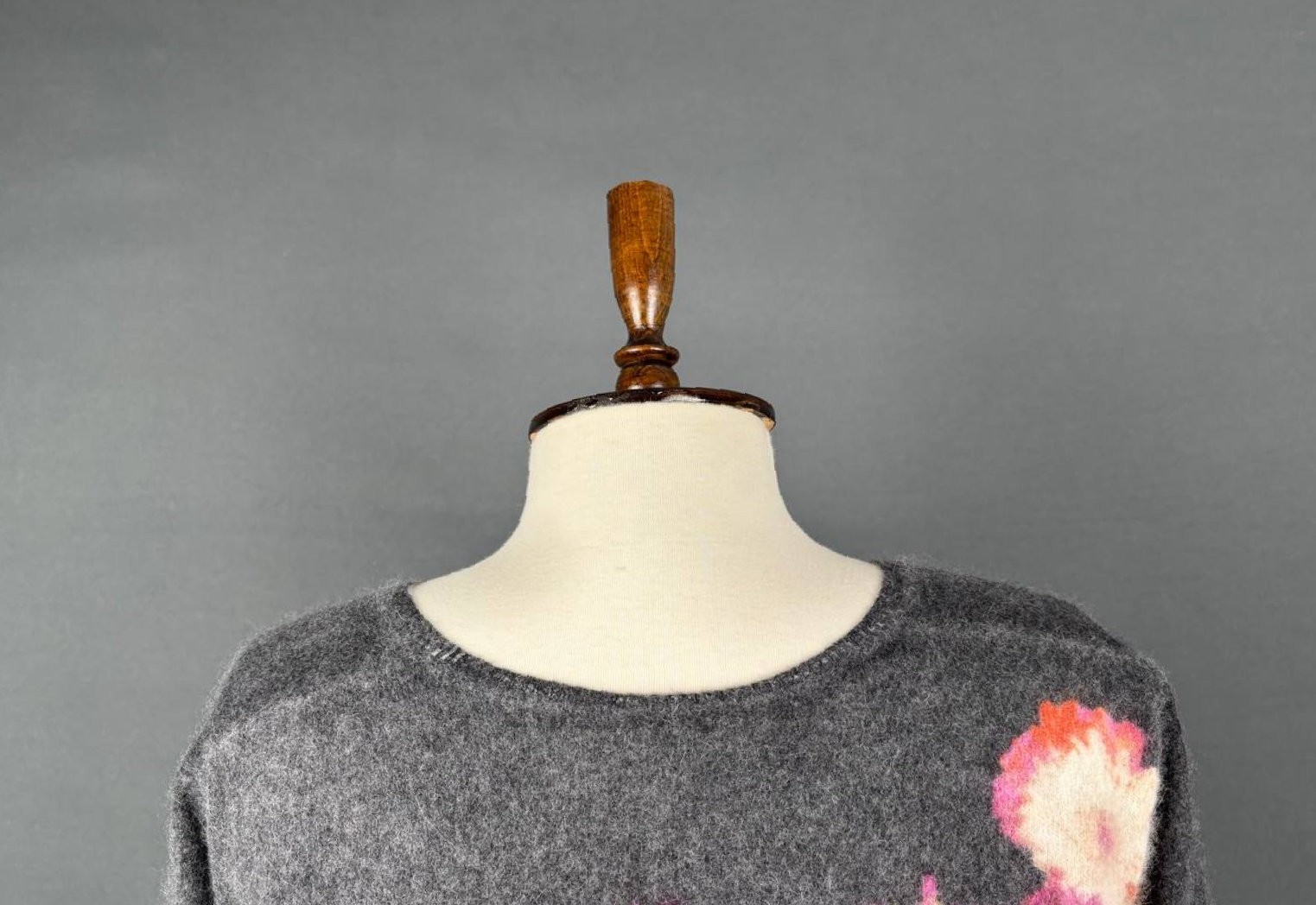 Iceberg Angora Sweater Women's Size XS Floral