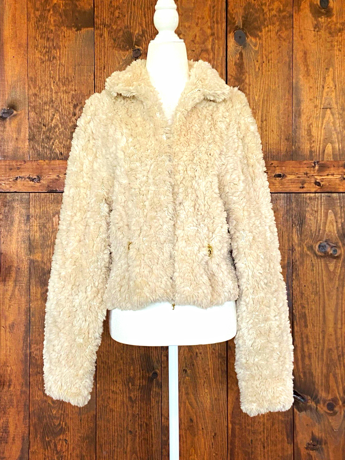 Paula Lishman ニットファーコート ビーバー M Paula Lishman ニットファーコート ビーバー M Vintage Paula Lishman