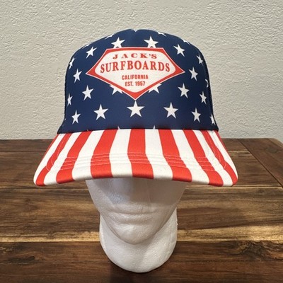 Jacks Surfboard 4th Of July SnapBack