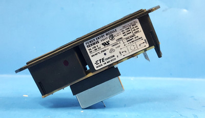 ONE-Power Entry Connector Receptacle, 5EHM4S, TE/CORCOM, 120VAC/5A