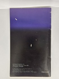 Jaguar XJ220! Sega CD! Manual only! Good Condition! OEM! Original!