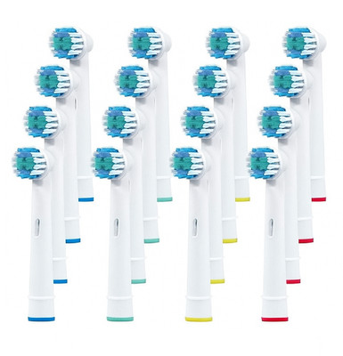 20 Stück Oral B kompatible elektrische Zahnbürstenköpfe Ersatzbürstenkopf