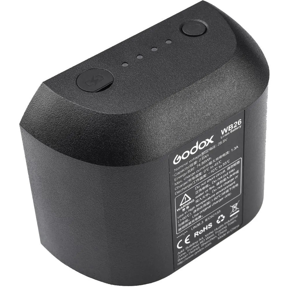 Batteria ricaricabile wb26 2600mah - Immagine 2
