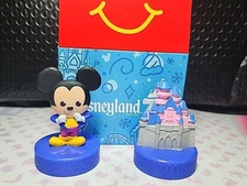 McDonald’s Disneyland 70th Anniversary Happy Meal Toy #01 (Mickey & Castle)