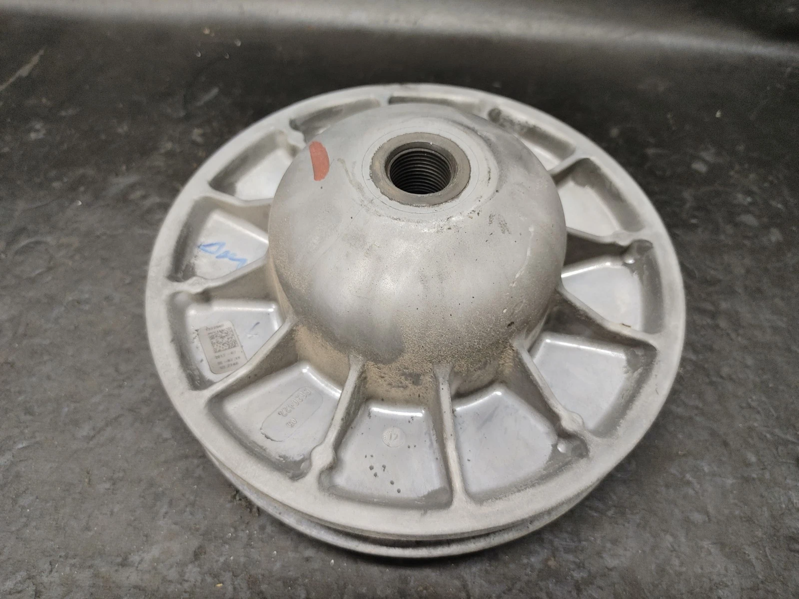 Asm., Driven Clutch, Black [Incl. 1-15]
