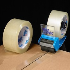 2" x 55 yds. 2.0 mil Clear TAPE LOGIC 400 Acrylic Tape-Pack of 36