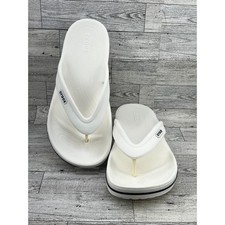 Crocs Classic Slide Sandals White Comfort Footbed Flip Flop Women's M9 W11