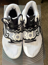 Nike KD Trey 5 X Youth Basketball Shoes White/Black Wolf Grey US Size 10