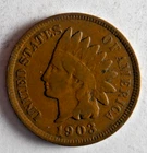 1903 UNITED STATES PENNY - INDIAN HEAD - Great Coin - Lot #M27
