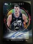 Topps Midnight Oil Marks Walker Kessler MO-WK Auto Moonrise /50 Utah Jazz