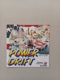 ASMIC Power Drift PC Engine Software Japan ra