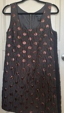 Marc Jacobs Clara Dot Dress Size 6 Polka Dot 60s Mod Party Cocktail