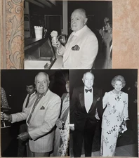 Bob Hope Lot of 3 1988 7x9 Press Photos