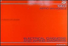 1993 Chevy Astro Van Wiring Diagram Manual 93 Chevrolet Electrical Schematic