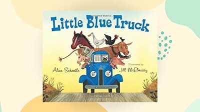 Little Blue Truck Lap by Alice Schertle 9780544056855 NEW Free UK Delivery