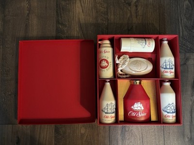 Vintage Old Spice Ship Mount Vernon 1786 Gift Set Box Shulton