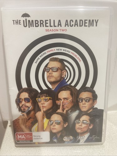 The Umbrella Academy : Season 2 Two (DVD, 2021) Reg 4 Fast Post - Picture 1 of 3
