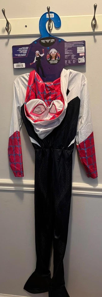 Traje Disfraz Spider-Gwen Niños - Talla 7-8 Foto 4 de 4