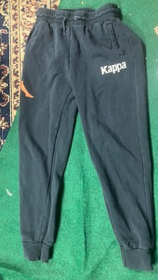Kappa Soccer Brand Jogger Sweatpants Logo Track Relaxed Warm Up Pants Size Small