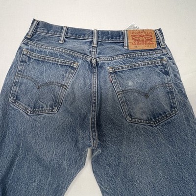 Levi's 517 Boot Cut Jeans Men's Size 32x36 Medium Blue Wash Denim 100% Cotton