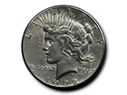 💰1922 Peace Silver Dollar-Circulated-Cleaned-See Description! 4/2-7💰