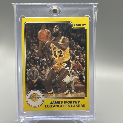 James Worthy #10 1983 Star All Rookies card