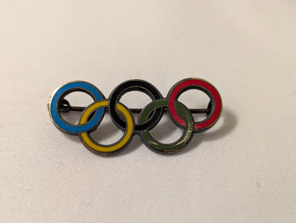 1936 Olympic Pin, Button Indiana Olympics Fan Apparel & Souvenirs