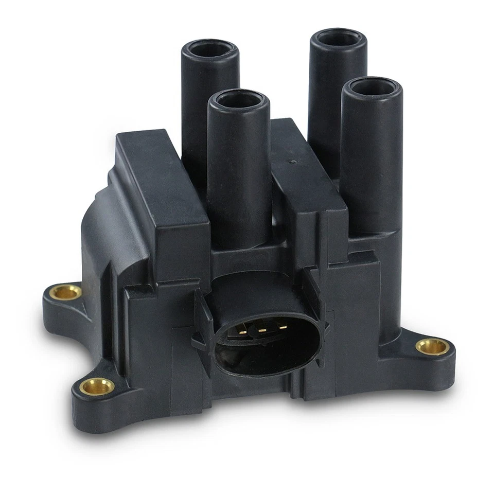 BOBINA DI ACCENSIONE + SET DI CAVI DI ACCENSIONE BOSCH + CANDELE PER FORD FIESTA - Immagine 2 di 4