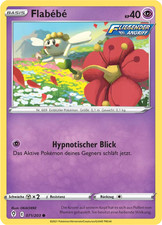 Flabebe / Pokémon Karte / Deutsch / Drachenwandel / 071/203 / EVS 071 / Nonholo