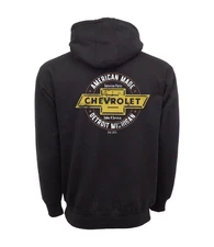 GM CHEVROLET OFFICIAL LICENSED PRODUCT DETROIT MICHIGAN HOODIE