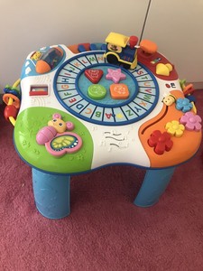 mothercare wooden activity table