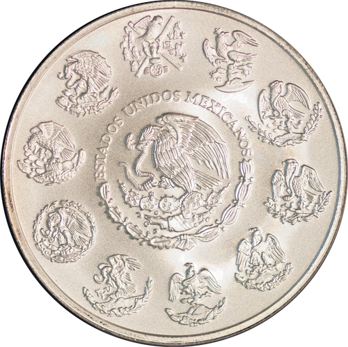 2015-Mo 2 oz. Silver Plata in Giant NGC Slab MS 69 # 2936153-006 + Bonus - Picture 3 of 4