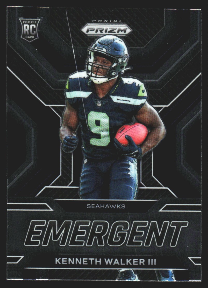 2022 Prizm Emergent Kenneth Walker III #E-12 BG6