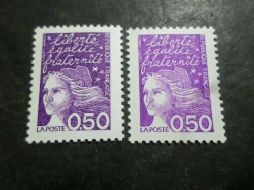 Lots et collections de timbres français neufs erreurs, variétés
