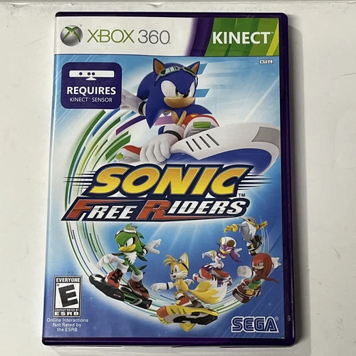 Sonic Free Riders Xbox 360 - Complete with Manuel
