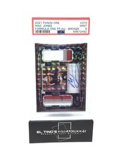 MAC JONES 2021 Panini Formula One Bronze 15/20 Auto Relic #375 PSA 9 RC PATRIOTS