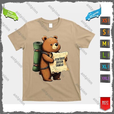 Foxtrots Deltas Tangos National Parks Resist Bear T-Shirt Unisex