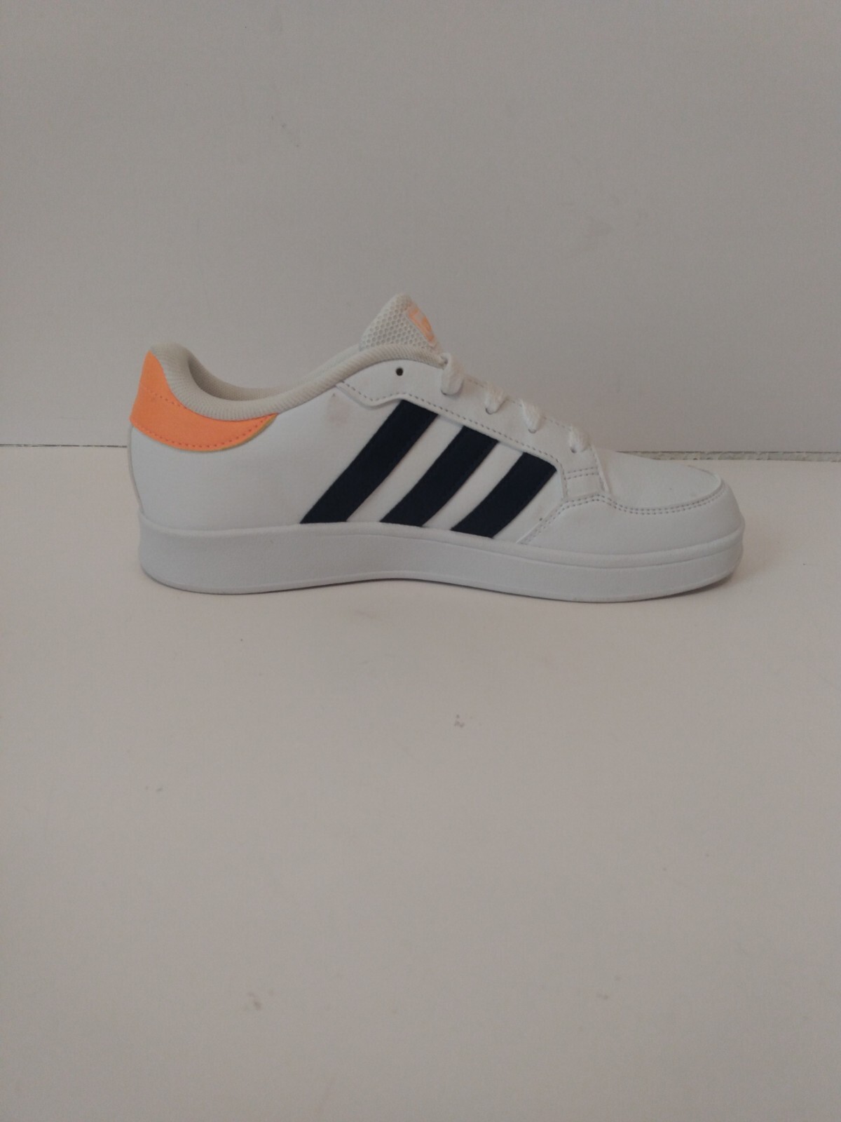 SAOLA Sneakers basse stringate Adidas bambino bianco blu ecopelle taglia 5