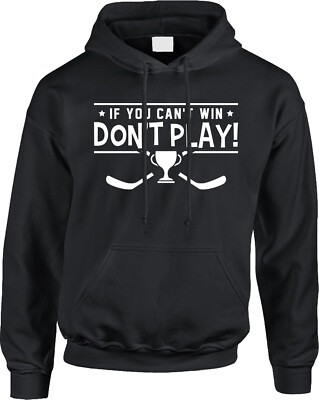 Win Dont Play Funny TV Quotes Hockey Shoresy Sudbury Bulldogs Humor Mens Hoodie