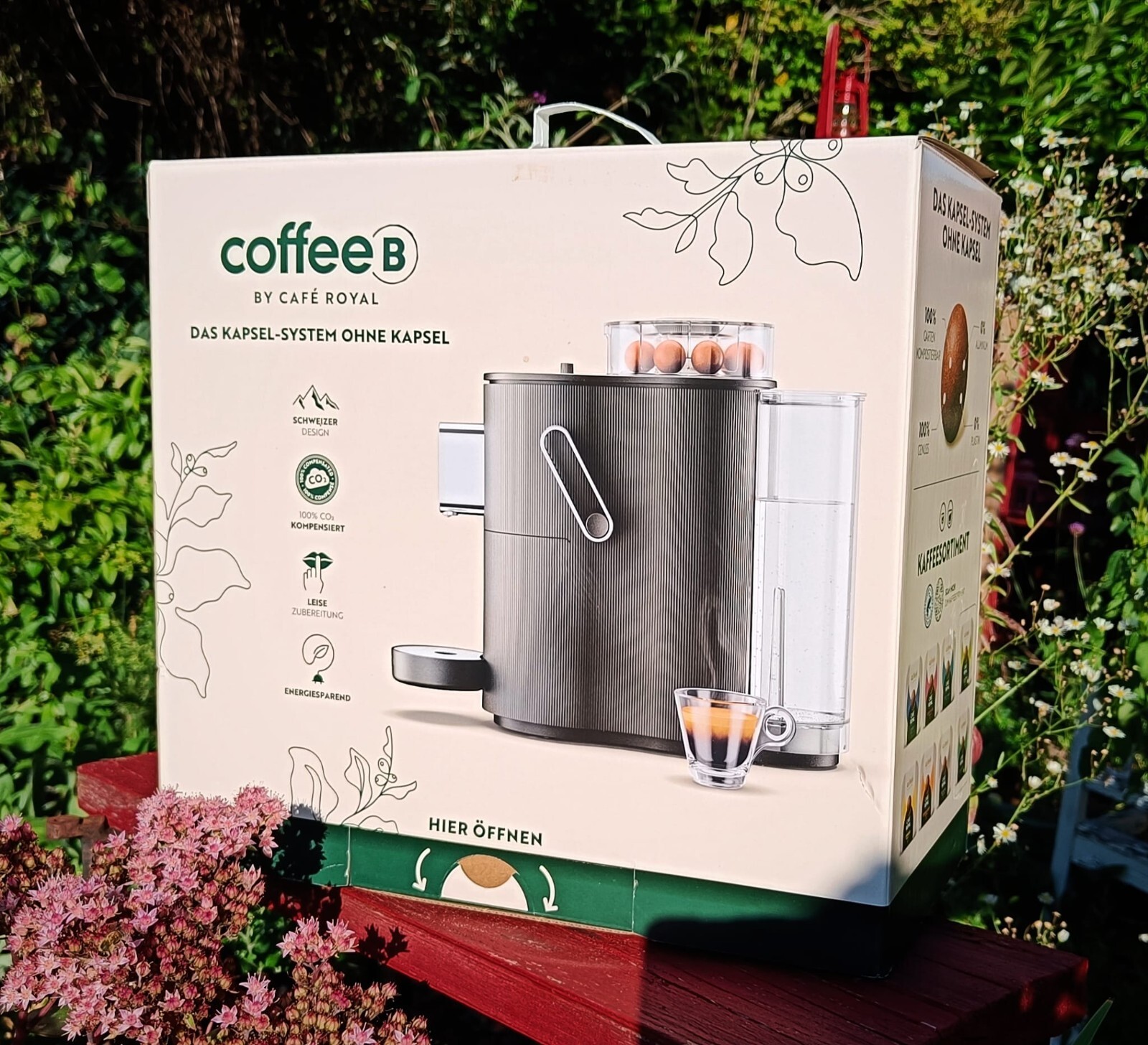 [Neu] Café Royal - CoffeeB Kaffemaschine schwarz