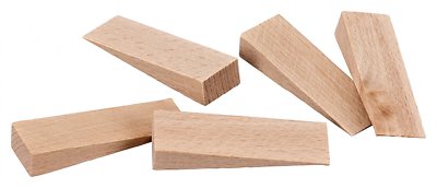 Holzkeile Hartholz Unterlegkeile Ausgleichskeile Buche Natur Möbelkeile Bau Keil