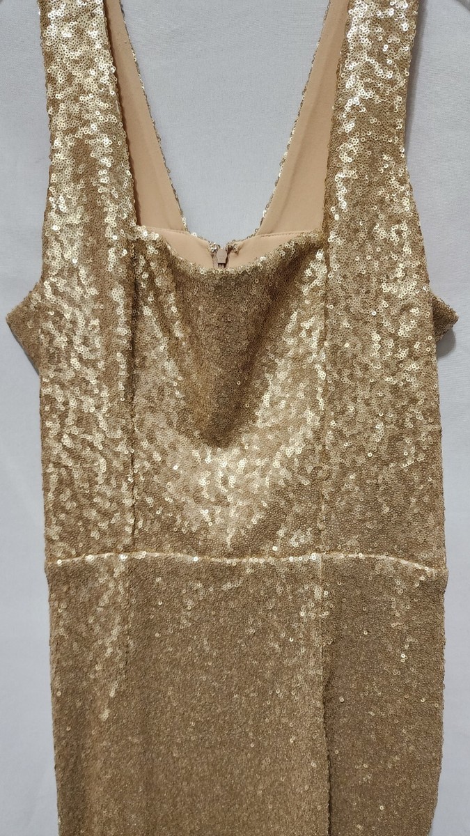 Dress the Population Size XL Raven Sequin Gown $328 | eBay