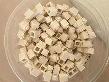 LEGO-NEW- 3005-WHITE-1 X 1 BRICK-25 PIECES