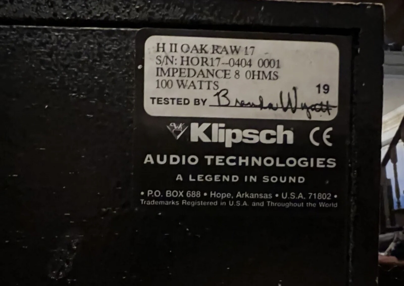 Klipsch heresy 2 eBay