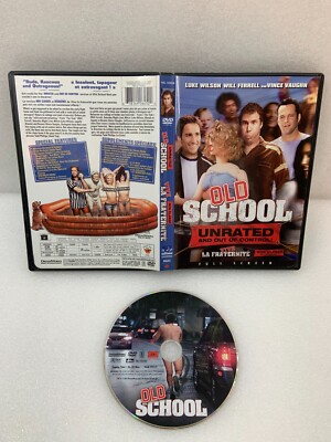 Old School Unrated DVD Movie Disc in Great Shape!