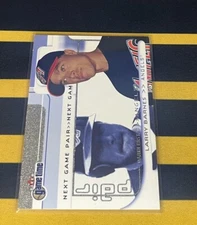 2001 Fleer Game Time #92 Larry Barnes Darrin Erstad Anaheim Angels /2000