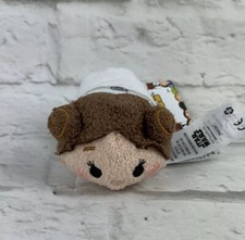 Star Wars Princess Leia Mini Tsum Tsum 3.5" Plush NWT
