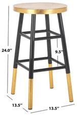 Safavieh EMERY COUNTERSTOOL, Reduced Price 2172754401 FOX3231C