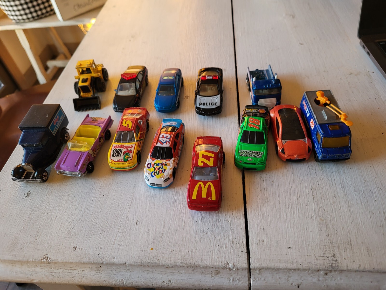 Lot of 13 Vintage Die Cast Cars eBay