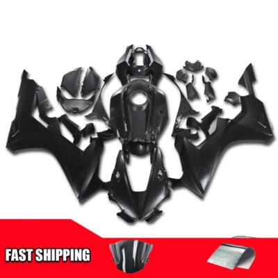 US STOCK Matte Black Injection Fairing Kit Fit for 2017-2025 Honda CBR1000RR d03